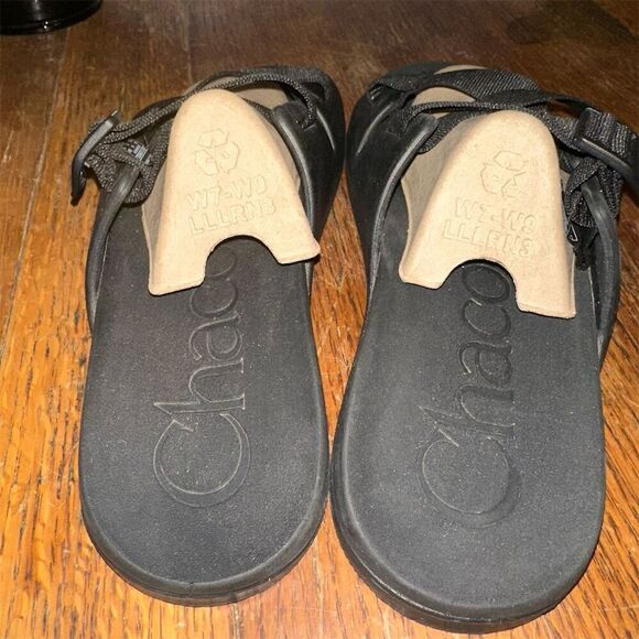 Chaco Men's Chillos Slide Sandals Black Size 12 Casual Summer - Picture 3 of 9